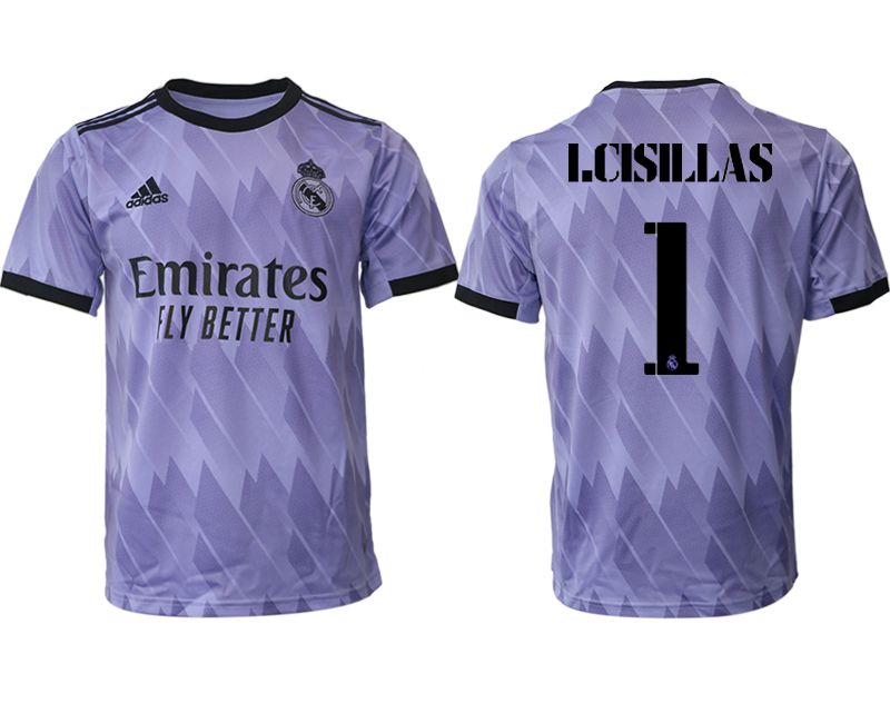 Men 2022-2023 Club Real Madrid away aaa version purple 1 Soccer Jersey